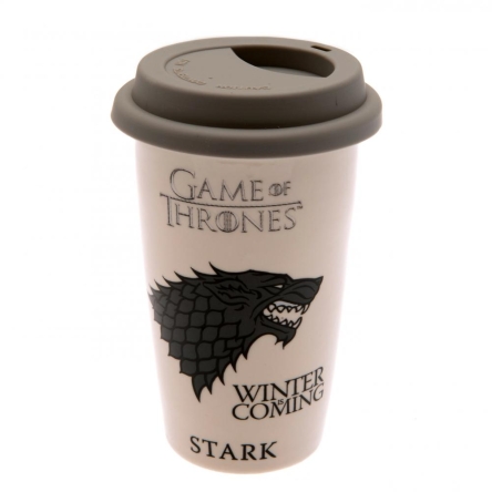 Gra o tron - kubek podróżny Stark