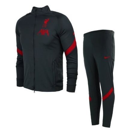 Dres juniorski Nike Liverpool FC Strike Y rozmiar L (152 cm) czarny