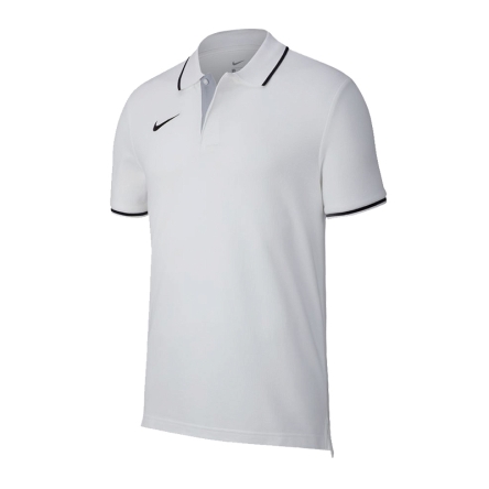 Koszulka Nike Team Club 19 Polo rozmiar S biała