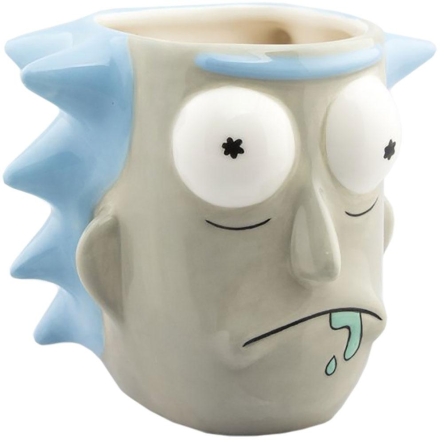 Rick i Morty - kubek Rick 3D