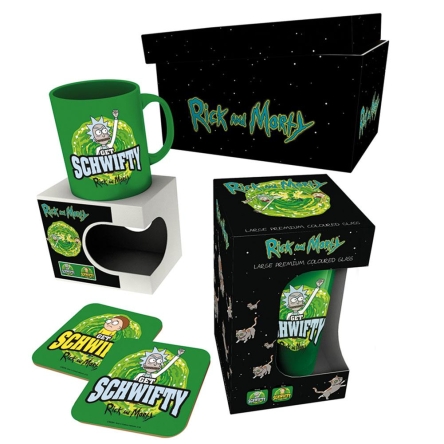 Rick i Morty - zestaw upominkowy Schwifty