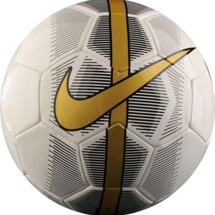 Piłka nożna Nike Mercurial Fade rozmiar 5 biała/złota