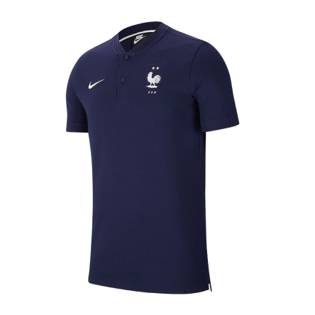 Koszulka Nike France NSW Modern polo rozmiar L granatowa