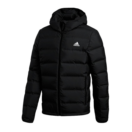Kurtka zimowa adidas Helionic Hooded Down rozmiar L czarna