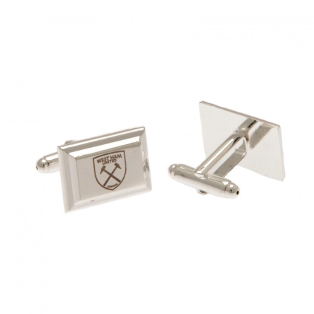 West Ham United - spinki posrebrzane