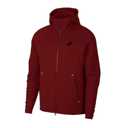 Bluza Nike NSW Tech Fleece Hoodie FZ rozmiar L bordowa
