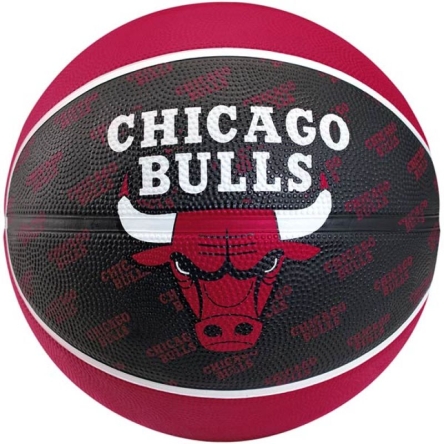 Chicago Bulls - Piłka do koszykówki SPALDING