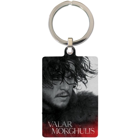 Gra o tron - breloczek metalowy Jon Snow