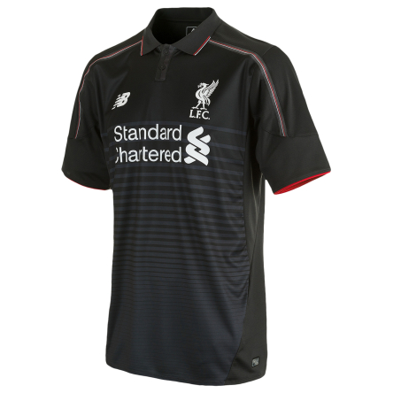 LIVERPOOL - KOSZULKA JUNIOR 2015/16, TRZECIA (NEW BALANCE) 18557