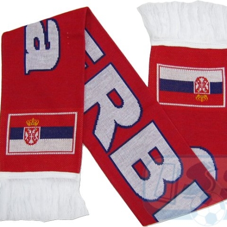 Serbia - szalik