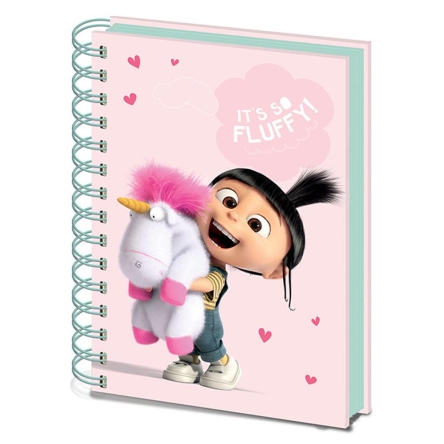 Minionki - notatnik Jednorożec Fluffy