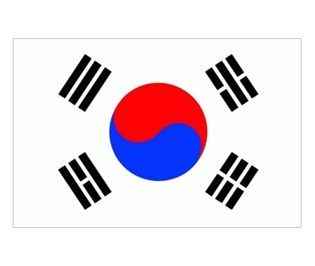 Korea Południowa - flaga