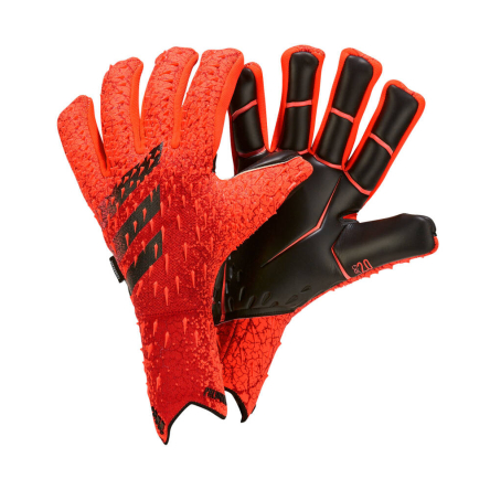Rękawice adidas Predator Pro Fingersave 260 rozmiar 8 pomarańczowe