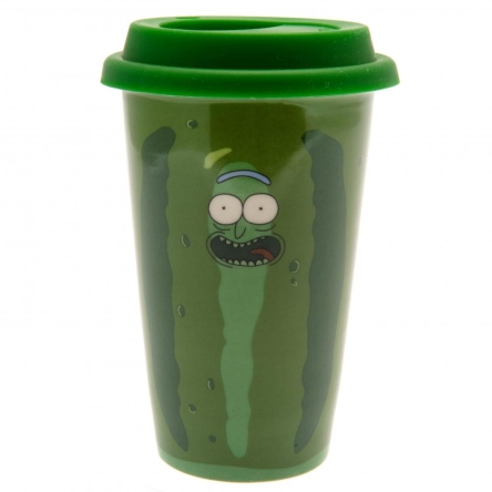 Rick i Morty - kubek podróżny Pickle Rick