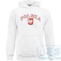 Polska - bluza z kapturem rozmiar L
