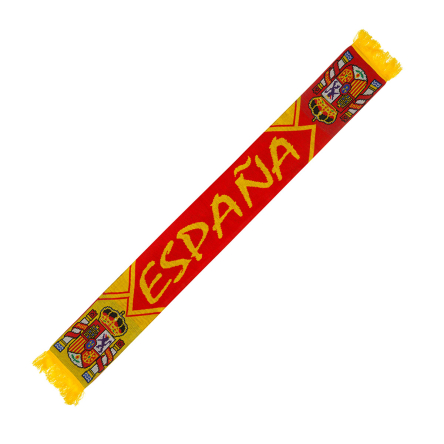 Hiszpania - szalik kibica reprezentacji Hiszpanii