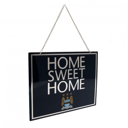Manchester City - znak metalowy 