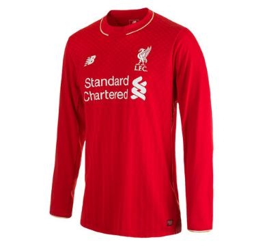 LIVERPOOL - KOSZULKA 2015/16 (dł. rękaw, JUNIOR), DOM 