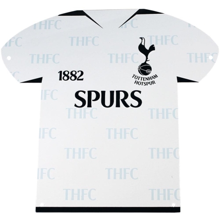 Tottenham Hotspur - metalowy znak-koszulka