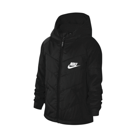 Kurtka Juniorska Nike JR NSW Synthetic Fill rozmiar L (147 - 158 cm) czarna