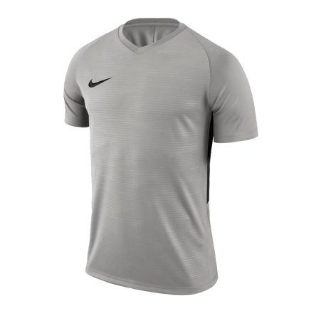 Koszulka juniorska Nike JR Tiempo Prem Jersey T-shirt rozmiar S (128 cm) szara