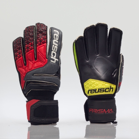 Rękawice Reusch Prisma Prime R3 rozmiar 10,5 czarny/czerwony