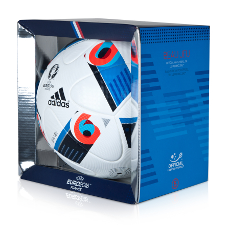 PIŁKA BEAU JEU EURO 2016 OFFICIAL MATCH BALL (ADIDAS) 18604