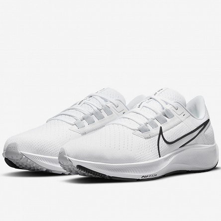 Buty biegowe Nike Air Zoom Pegasus 38 M CW7356-100 białe rozmiar 42