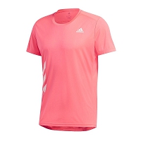 Koszulka adidas Run It 3-Stripes PB rozmiar XXL neonowy róż