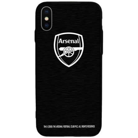 Arsenal Londyn - etui aluminiowe iPhone X
