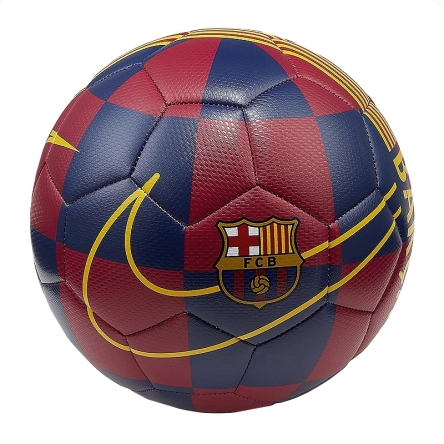 Piłka nożna Nike FC Barcelona Prestige rozmiar 5 bordowa