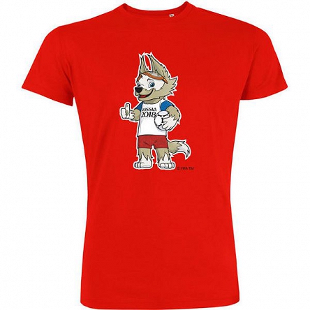 T-shirt MŚ 2018 Zabivaka czerwony