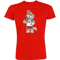 T-shirt MŚ 2018 Zabivaka czerwony