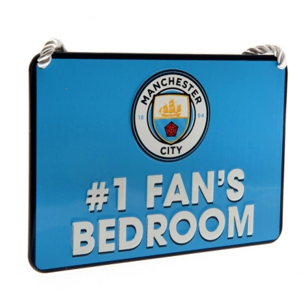 Manchester City - znak metalowy