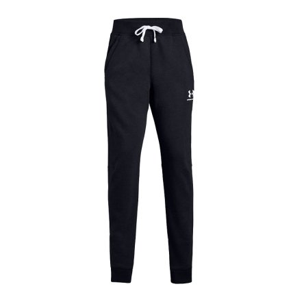 Spodnie juniorskie Under Armour JR Cotton Fleece Jogger rozmiar XL (164 cm) czarne