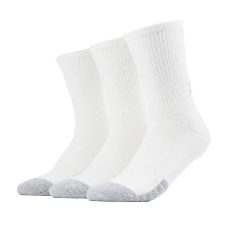 Skarpety Under Armour Heatgear Crew 3P rozmiar M (36-41) białe