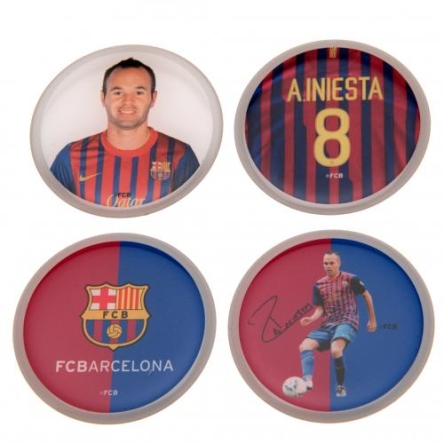 FC Barcelona - naklejki Iniesta