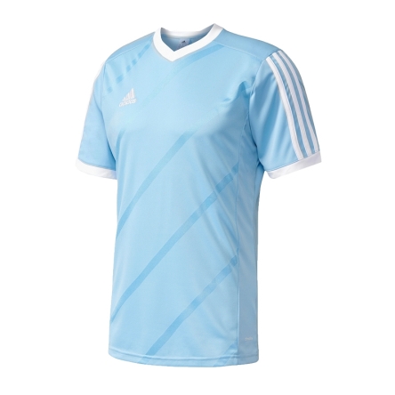 Koszulka juniorska adidas Tabela 14 t-shirt rozmiar M (152 cm) błękitna