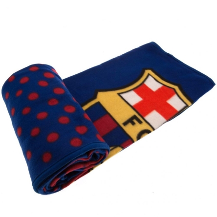 FC Barcelona - koc polarowy 