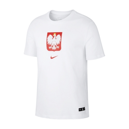 Koszulka Nike Polska Crest t-shirt  rozmiar L biała