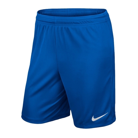 Spodenki juniorskie Nike Park II Knit rozmiar S (128-140 cm) niebieskie
