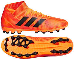 Buty piłkarskie adidas NEMEZIZ 18.3 AG rozmiar 43.1/3 pomarańczowe