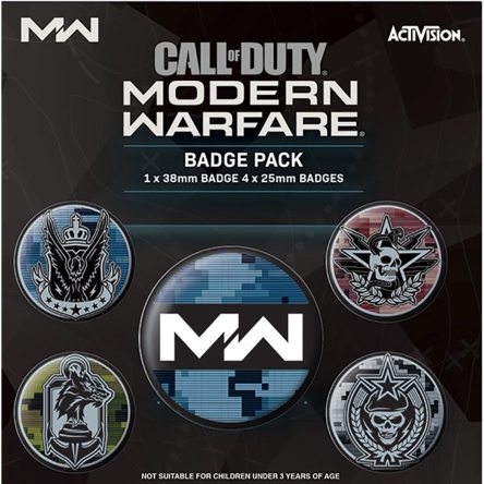 Call Of Duty - Modern Warfare - zestaw przypinek