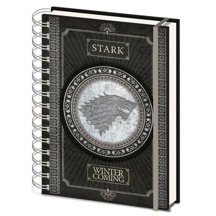 GRA O TRON - NOTATNIK STARK - 24H