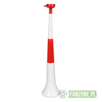 Polska - trąbka składana biało-czerwona