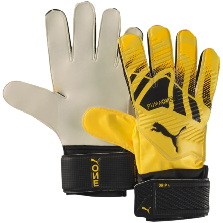Rękawice bramkarskie Puma One Grip 4 RC rozmiar 6 żółte/czarne