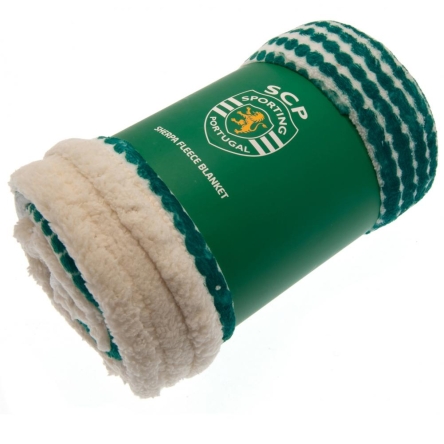 Sporting Lizbona - koc polarowy