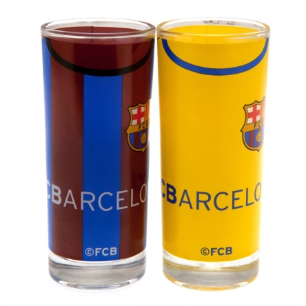 FC Barcelona - wysokie szklanki