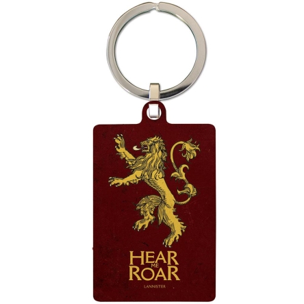 Gra o tron - breloczek metalowy Lannister