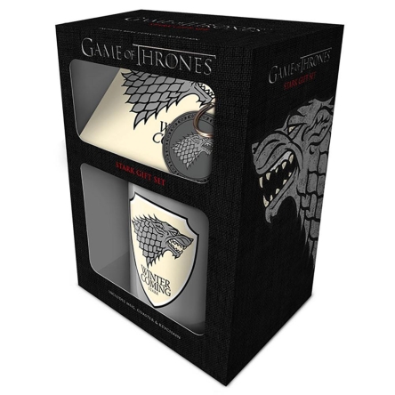 Gra o tron - kubek + brelok Stark